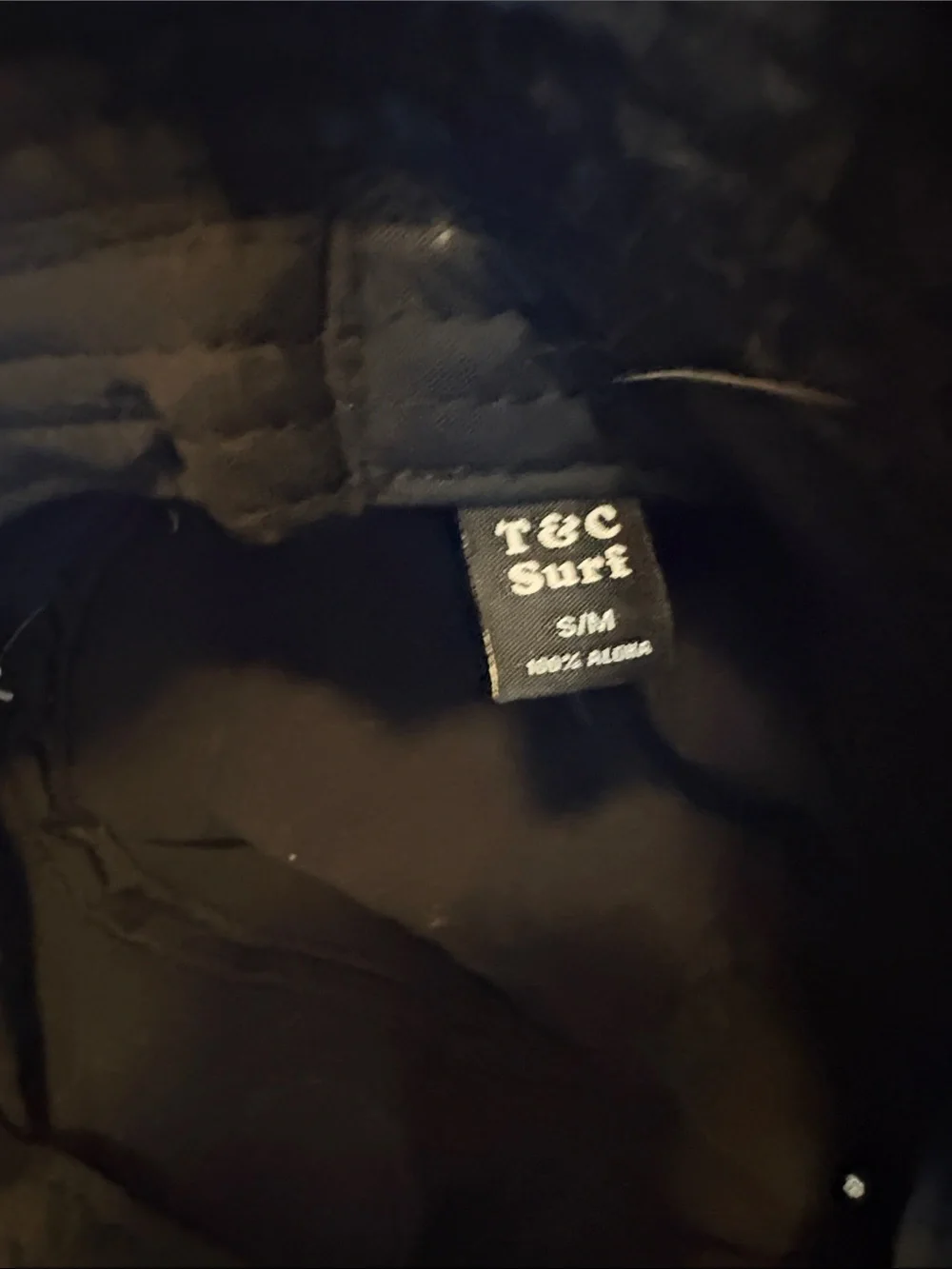 Kids Black Bucket Hat